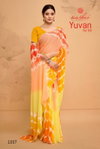 Yuvan Vol 7 By Kashvi Laheriya Printed Georgette Sarees Wholesale Shop In Surat
